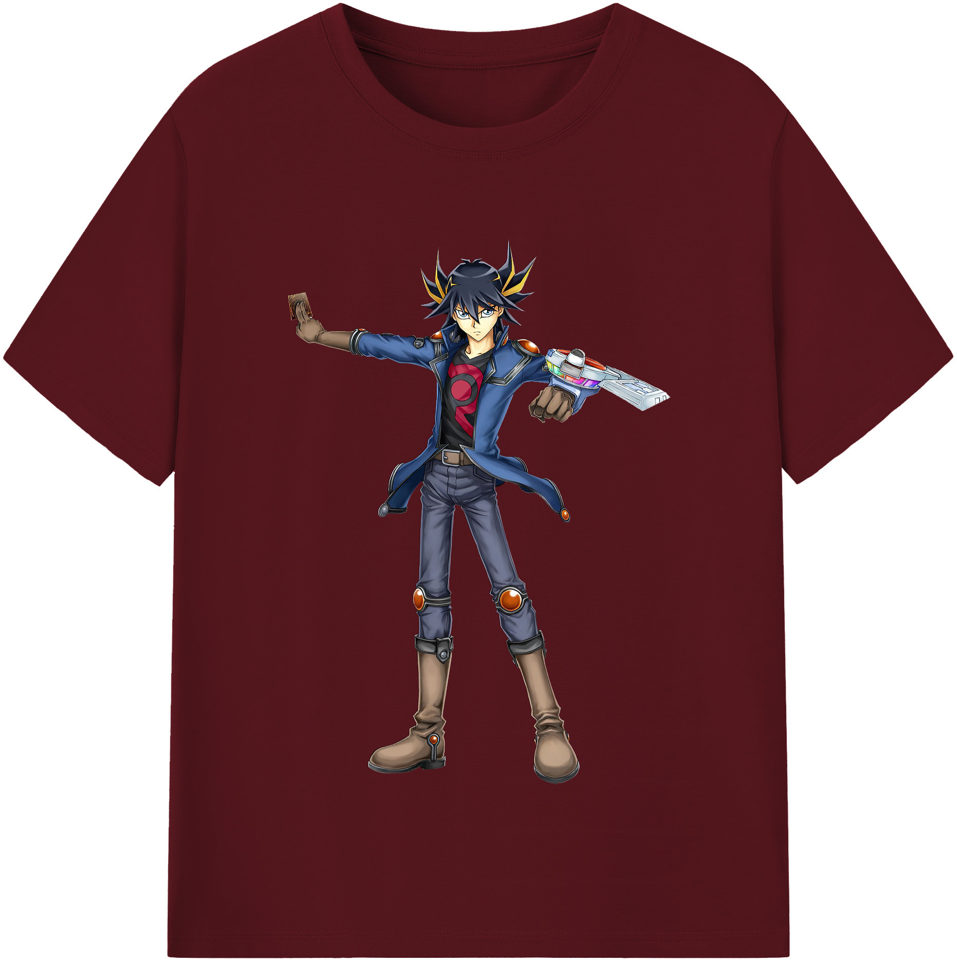 （画像用） 遊☆戯☆王 Yu-Gi-Oh! 綿100％半袖Tシャツ（フロントプリント）